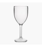 DS130 Polycarbonate Wine Glasses 300ml (Pack of 12)