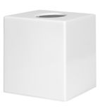 White Cube Tissue Holder - DA604