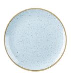 Image of DK502 Round Coupe Plates Duck Egg Blue 165mm (Pack of 12)