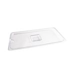 Image of U250 Polycarbonate 1/1 Gastronorm Lid Notched