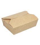 FA365 Recyclable Kraft Microwaveable Food Boxes 1950ml / 68oz (Pack of 200)