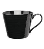 Image of Art de Cuisine Rustics GF704 Black Snug Mugs 341ml (Pack of 6)