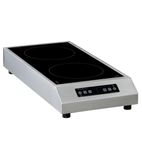 GLN2 3000 F 6kW Electric Countertop 2 Zone Induction Hob