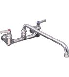 Image of AquaJet AJ-W-416L 1/2" Mixer with Lever Controls & Swivel Spout