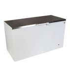 EL61SS 607 Ltr White Chest Freezer With Stainless Steel Lid