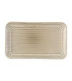FS810 Harvest Norse Linen Organic Rect Plate 269x160mm (Pack of 12)