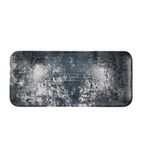 FS823 Makers Urban Organic Coupe Rect Platter Black 338x155mm (Pack of 6)