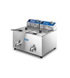 Lynx Prime LPDF2 2 x 5 Ltr Electric Countertop Twin Tank Fryer (2 x Baskets)