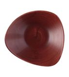 FS886 Stonecast Patina Lotus Bowl Red Rust 235mm (Pack of 12)