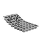 DR491 DeBuyer Elastomoule Silicone Mould 40 Mini Cylinders 14ml Each