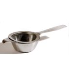 D2008 Cathay Tea Strainer And Bowl Stainless Steel