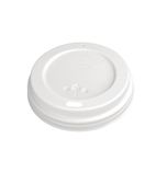 CE257 Coffee Cup Lids White 340ml / 12oz and 455ml / 16oz (Pack of 1000)
