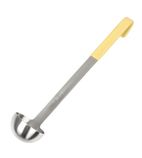 Image of CD146 Heavy Duty Stainless Steel Colour Coded Ladle Ivory 89ml