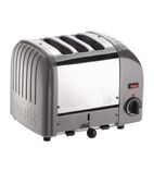 30081 3 Slice Vario Metallic Silver Toaster