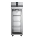 Image of EcoPro G3 EP700G 600 Ltr Upright Single Glass Door Stainless Steel Display Fridge