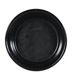Art de Cuisine Igneous Stoneware DY784 Black Pie Dishes 160mm (Pack of 6)