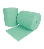 FA215 Envirowipe Anti-Bacterial Compostable Cleaning Cloths Green (Roll of 2 x 250)