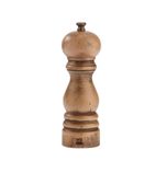 GN549 Antique Wood Pepper Mill 7in