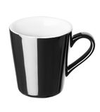 CU961 Flat White Cups Black 170ml (Pack of 12)