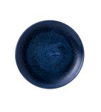BQ631BL Stonecast Plume Ultramarine Coupe Plate 26 Inches
