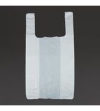 Image of GG995 Large White Carrier Bags (Pack of 1000)
