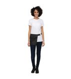 Image of BB253 Indy Hipster Waist Apron Short Navy Black