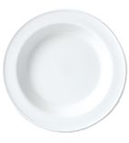 V0089 Simplicity White Soup Plate