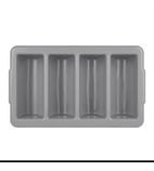 J850 Stackable Plastic Cutlery Tray Large