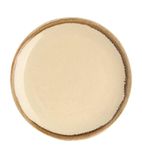 Image of SA284 Round Coupe Plate Sandstone 230mm (Pack of 6)