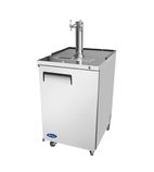 MKC23-GR Single Hinged Door Direct Draw Keg Beer Dispenser