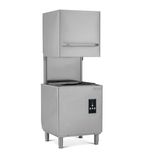 Image of Storm STORM100BTDP 500mm 18 Plate Passthrough Dishwasher With Drain Pump, Break Tank, Rinse Boost Pump And Added Chemical Pumps - Hardwired
