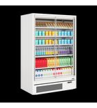 Image of GALAXY+ GP14FGD 1330mm Wide White Multideck Display Fridge With Double Glazed Doors