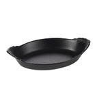 DT835 French Classics Oval Eared Dishes Cast Iron Style 200mm