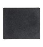 Buffet DW766 Rectangular Melamine Tiles Black 258mm (Pack of 6)