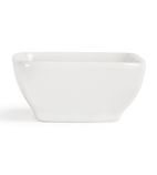 Whiteware Y137 Miniature Rounded Square Dishes 60mm (Pack of 12)