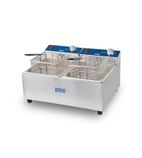 Lynx Prime LPDF2 2 x 5 Ltr Electric Countertop Twin Tank Fryer (2 x Baskets)