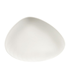 Image of Chefs Plates DY128 Triangular Plates White 200mm (Pack of 12)