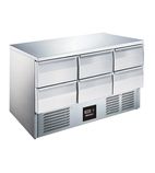 BCC3-6D Refrigerated Prep Counter