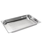 Image of K839 Stainless Steel Perforated 1/1 Gastronorm Tray 40mm