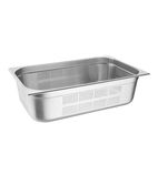 K842 Stainless Steel Perforated 1/1 Gastronorm Tray 150mm