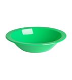 Kristallon CB772 Polypropylene Bowls Green 174mm (Pack of 12)