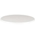 Werzalit Round Table Top White 700mm - CL046