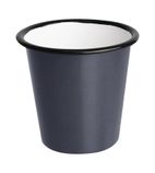DC387 Enamel Sauce Cup Grey and Black