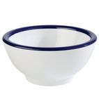 FC986 Pure Bowl White And Blue 130(D) x 65(H) 0.3Ltr (B2B)