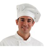 Image of A963 Toque Chefs Hat White