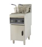 DF10L-2 2 x 10 Ltr Electric Freestanding Twin Tank Fryer (2 x Baskets)
