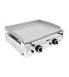 Image of PGF600G Propane Gas Countertop Polished Steel Plate Griddle