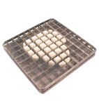 Image of N659 10 x 10mm Kit Blade & Pusher for Tellier Potato Chipper