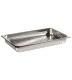 E4703 Stainless Steel Gastronorm Perf Container S/S 1/1 20mm