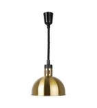 DR576 Rise & Fall Dome Heat Shade Pale Gold Finish